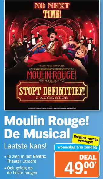 Moulin Rouge! De Musical