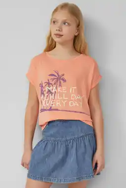 Wehkamp s.Oliver T-shirt zalm aanbieding
