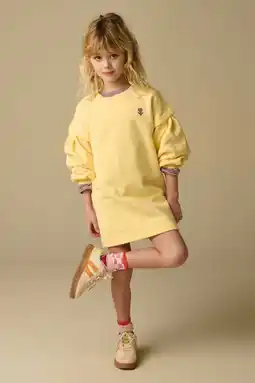 Wehkamp Sissy-Boy sweatjurk geel aanbieding