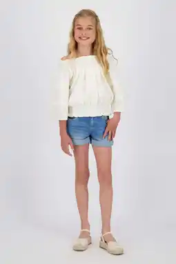 Wehkamp Vingino off shoulder top wit aanbieding
