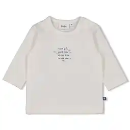 Wehkamp Feetje longsleeve Blue Ocean wit aanbieding