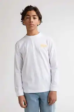 Wehkamp Petrol Industries longsleeve met backprint wit aanbieding