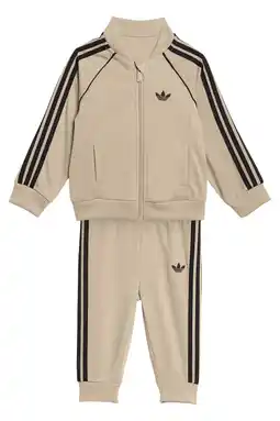 Wehkamp adidas Originals trainingspak Superstar zwart aanbieding