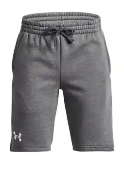 Wehkamp Under Armour joggingshort Rival antraciet/wit aanbieding