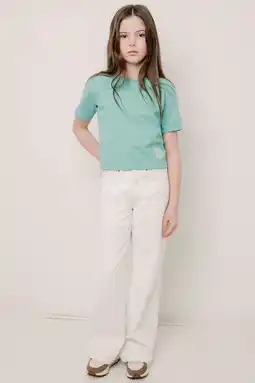 Wehkamp Frankie&Liberty T-shirt met backprint groen aanbieding