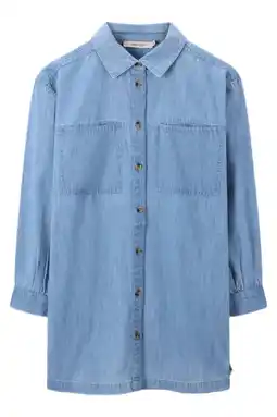 Wehkamp Sissy-Boy denim blousejurk light blue denim aanbieding