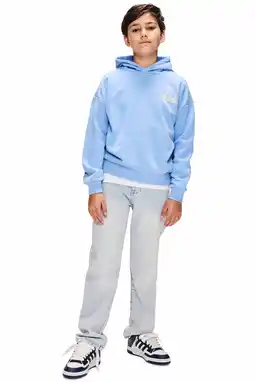Wehkamp Retour Jeans Manuel loose fit jeans light blue denim aanbieding