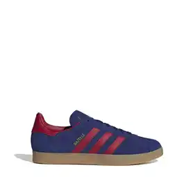 Wehkamp adidas Originals Gazelle sneakers kobaltlblauw/oranjerood aanbieding