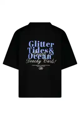 Wehkamp Cars T-shirt met backprint zwart aanbieding