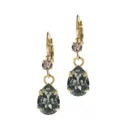 Wehkamp Otazu gold plated oorbellen met Swarovski Kristallen Mini Myrte aanbieding