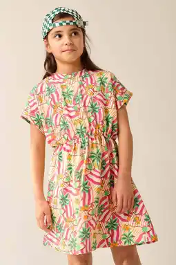 Wehkamp Tumble 'n Dry zomerjurk beige aanbieding