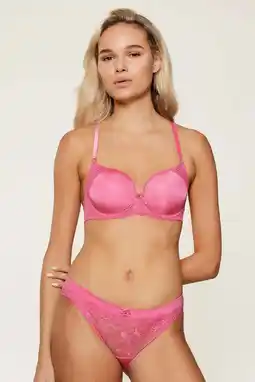 Wehkamp LingaDore voorgevormde beugelbh roze aanbieding