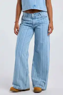 Wehkamp America Today wide leg jeans - blauw aanbieding