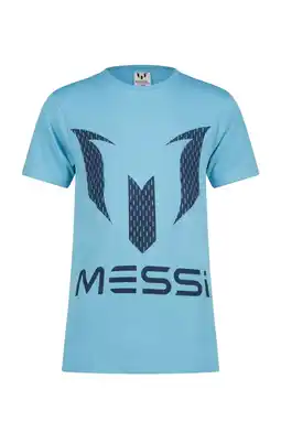 Wehkamp Messi T-shirt blauw aanbieding