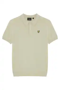 Wehkamp Lyle & Scott polo beige aanbieding