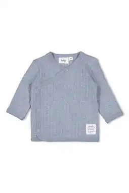 Wehkamp Feetje overslag longsleeve Blue Ocean blauw aanbieding
