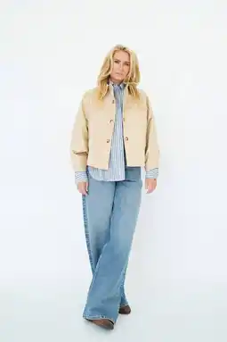Wehkamp Est'seven X Ellemieke trenchcoat beige aanbieding