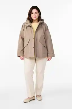 Wehkamp Zizzi parka beige aanbieding