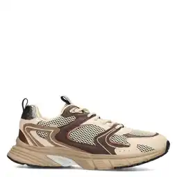 Wehkamp POSH by Poelman Lola chunky sneakers bordeaux/ecru aanbieding