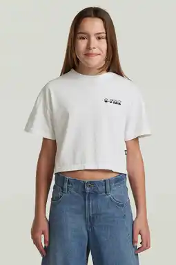 Wehkamp G-STAR T-shirt wit aanbieding