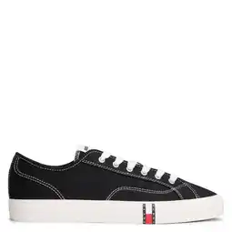 Wehkamp Tommy Jeans sneakers zwart aanbieding