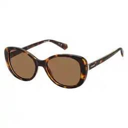 Wehkamp Polaroid zonnebril 4154/S/X met tortoise print bruin aanbieding