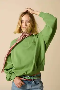 Wehkamp Sissy-Boy katoenen sweater - groen aanbieding