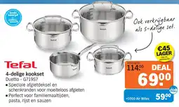 Albert Heijn Tefal 4-Delige Kookset aanbieding