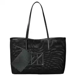 Wehkamp Calvin Klein mesh shopper Emblem zwart aanbieding