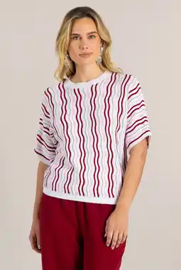 Wehkamp Ivy Beau top multi gebreid aanbieding