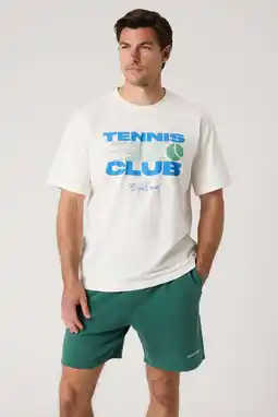Wehkamp Björn Borg T-shirt ecru aanbieding