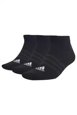 Wehkamp adidas Performance sportsokken - zwart (set van 3) aanbieding