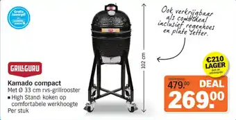 Albert Heijn GrillGuru Kamado Compact aanbieding
