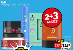 Kruidvat Taft aanbieding