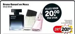 Kruidvat Bruno Banani en Mexx aanbieding