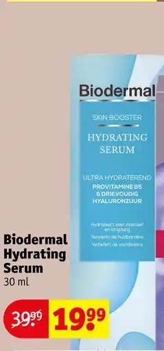 Kruidvat Biodermal hydrating serum aanbieding