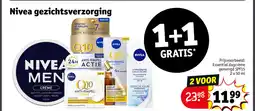 Kruidvat Nivea gezichtsverzorging aanbieding
