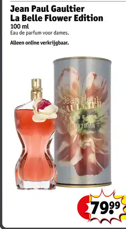 Kruidvat Jean paul gaultier la belle flower edition aanbieding