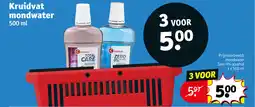 Kruidvat Kruidvat mondwater aanbieding