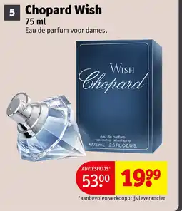 Kruidvat Chopard Wish aanbieding