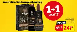 Kruidvat Australian Gold zonbescherming aanbieding