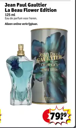 Kruidvat Jean paul gaultier la beau flower edition aanbieding