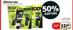 Kruidvat Gillette Labs aanbieding
