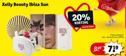 Kruidvat Xelly beauty ibiza sun aanbieding