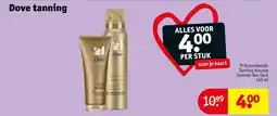 Kruidvat Dove tanning aanbieding