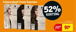 Kruidvat Schwarzkopf creme supreme aanbieding