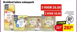 Kruidvat Kruidvat luiers valuepack aanbieding