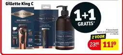 Kruidvat Gillette king c aanbieding