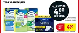 Kruidvat Tena voordeelpak aanbieding