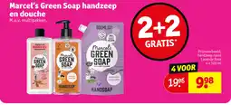 Kruidvat Marcel's Green Soap handzeep en douche aanbieding